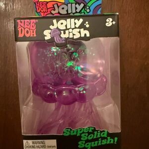 Jelly Squish Purple Kids Toy - Super Solid Squish